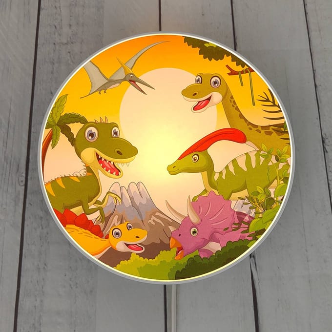 Niermann Standby Wandlamp Dinos met stekker
