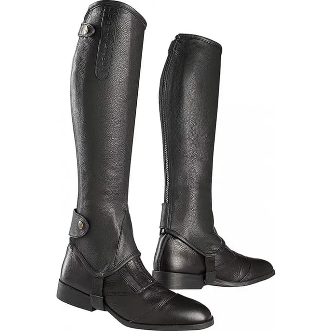 Equi-Theme Chaps “soft” mini-chaps Black - L short | Chaps paard
