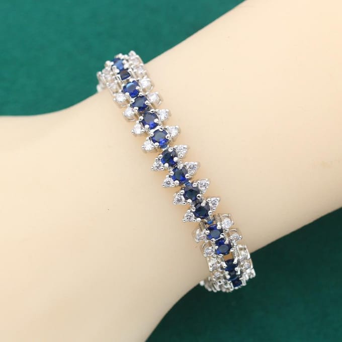 Hete Verkoop Klassieke Mode Zirkonia Armband Sieraden beige