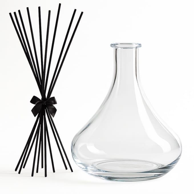 Losse XL Geurstokjes 35 cm met Karaf - 750 ml - Labryce