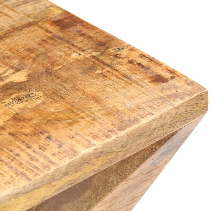 vidaXL - Bijzettafel - 35x35x55 - cm - massief - mangohout