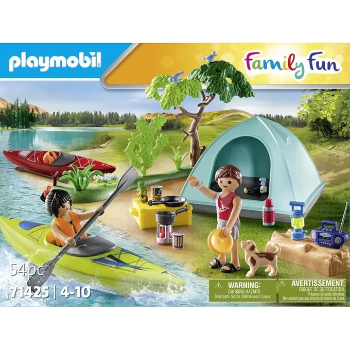 PLAYMOBIL Family Fun Outdoor kamperen - 71425