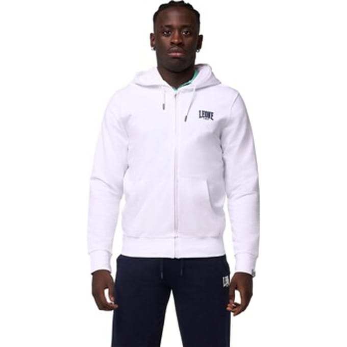 Capuchon sweaters Leone 1947 Man Hoody Full Zip Small Logo
