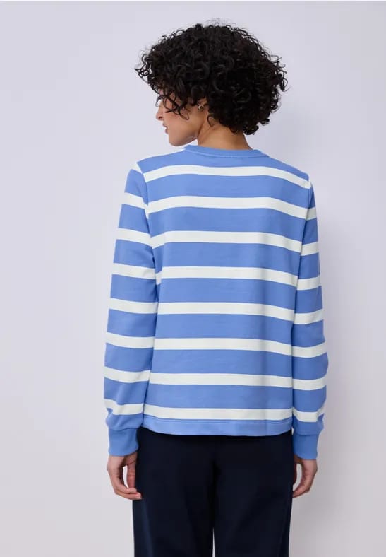 Gestreept sweatshirt