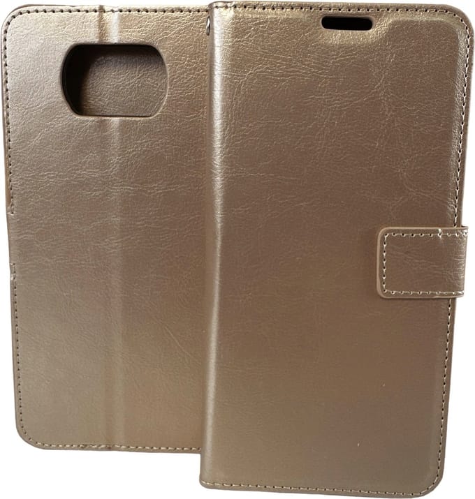 Portemonnee Book Case Hoesje Geschikt voor: Xiaomi Poco X3 / X3 Pro -  goud
