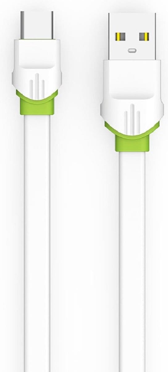 LS34 1 Meter - USB C kabel - USB 3.0 naar USB C - 3A - USB C naar USB A - Snellader - Oplader - Oplaadkabel