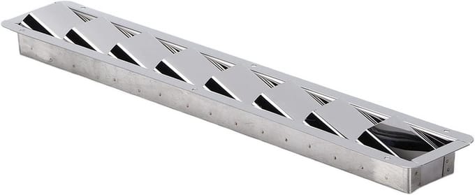 Langwerpig Ventilatierooster RVS voor Boot en Jacht