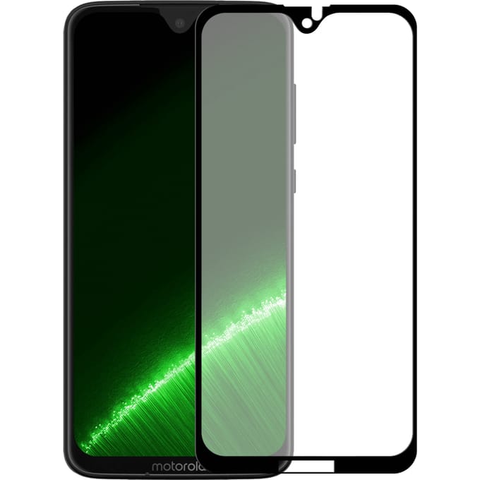 Motorola Moto G7 Plus screenprotector gehard glas Edge to Edge