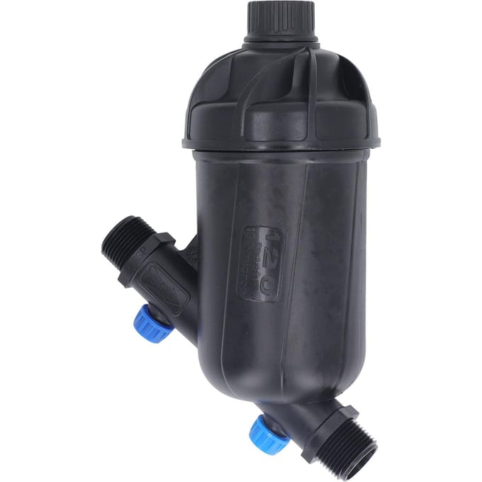 Sprinkler Druppelirrigatiefilter Plastic Y Waterfilterzeef voor Kaslandbouw black