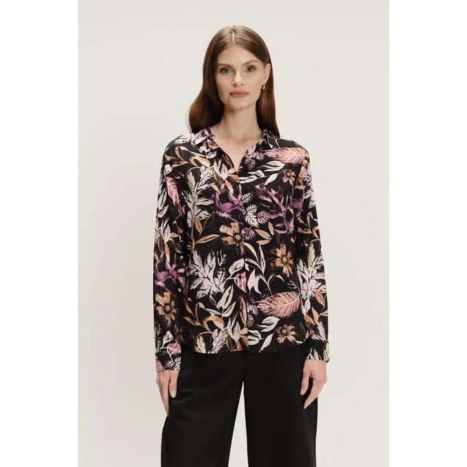 Bloes met bloemenmotief voor vrouwen Greenpoint