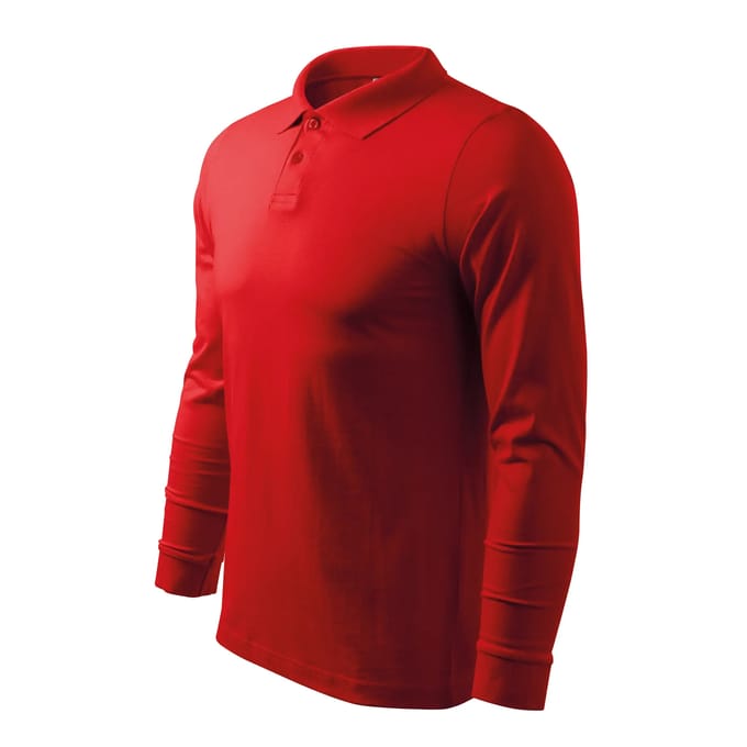 Polo met lange mouwen Malfini Single J. 211