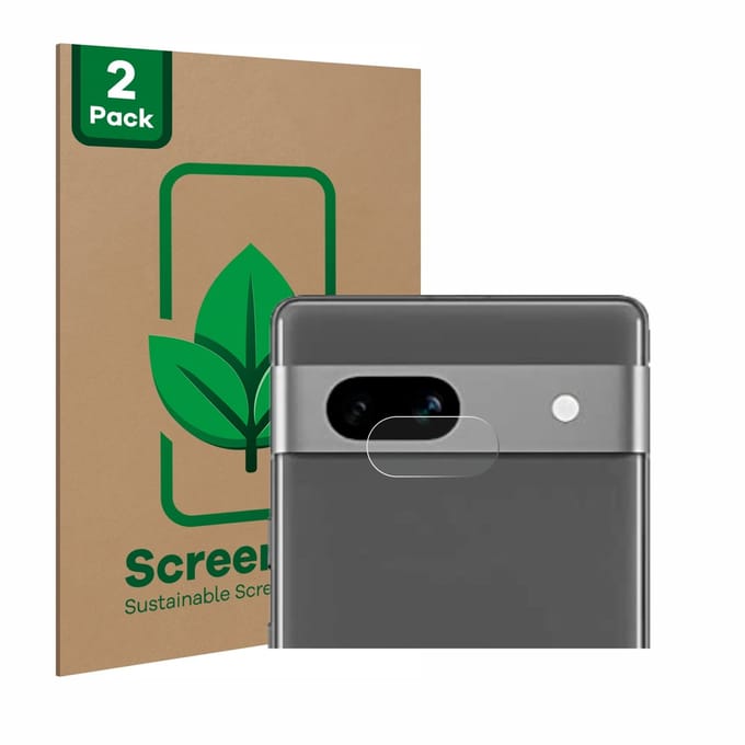 2 Stuks Screenprotector voor Google Pixel 7a (ALLEEN Camera Lens) - Hoogwaardige Beschermfolie transparant