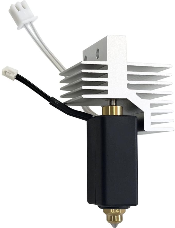 Dailygoods- Keramiek Hotend Upgrade - 0,4 mm Geharde Stalen Mondstuk - Koellichaam - Verwarmingselement - Elegoo Centauri - 3D-printer Accessoires