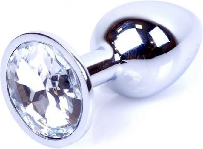 Power Escorts - Plug - Zilver - Anaal - Clear