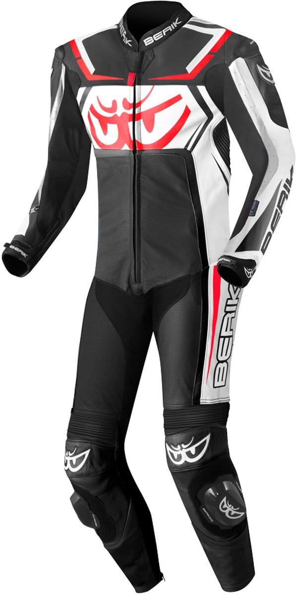 Berik Race-Tech Zwart Wit 1-Delig Motorpak - Racepak