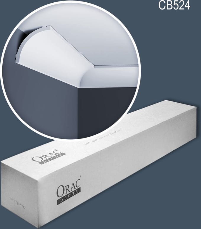 Orac Decor CB524N-box BASIXX 1 doos 16 stukken Kroonlijst 32 m