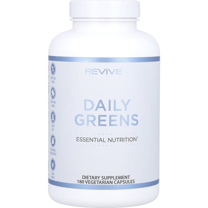 Revive, Daily Greens, 180 Plantaardige Capsules