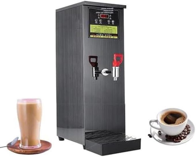 Heetwaterdispenser - Commerciële boiler - Snel drankjes maken - Instelbare temperatuur - 50L per uur - Zilver