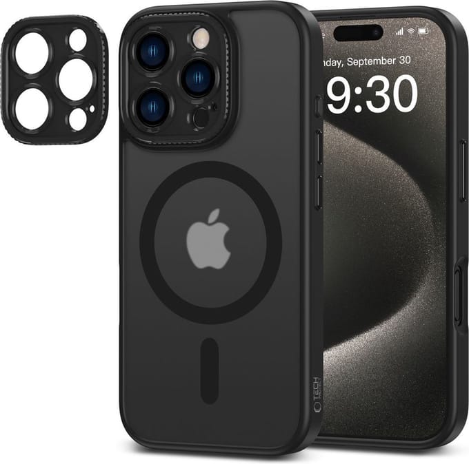 Tech-Protect MagCam MagSafe Case for iPhone 16 Pro - Translucent