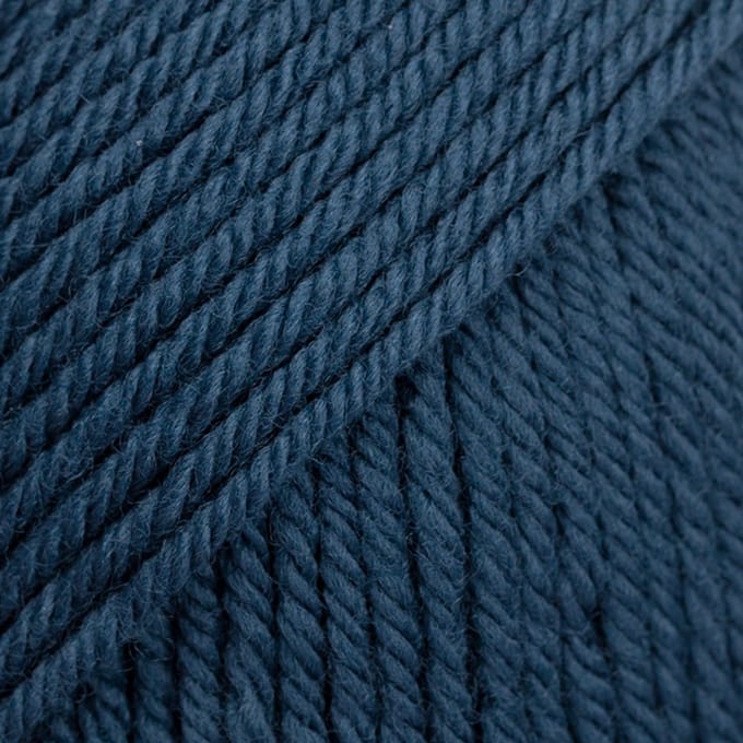 DROPS Daisy Uni Colour - 19 marineblauw - Merino Garen