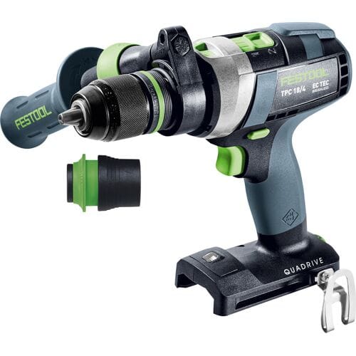 Festool TPC 18/4 I-Basic QUADRIVE Accu klop-/schroefboormachine 18V Basic Body in Systainer - 575604