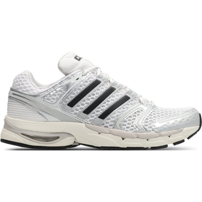 Adidas Adistar Sneakers Heren - Zilver - Maat 45 1/3 - Mesh/Synthetisch