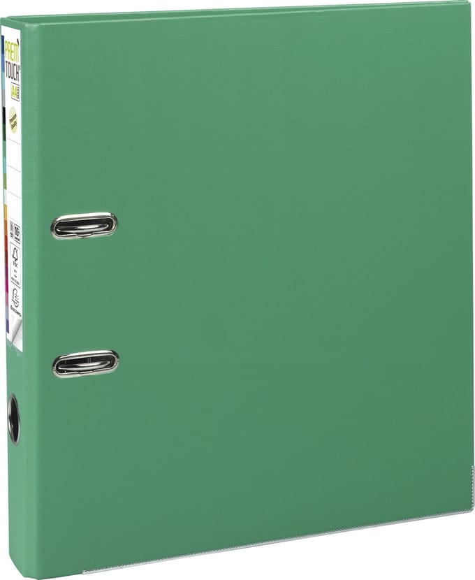 Exacompta 10x Prem'Touch® PP Ordner met hefboom - Rug 50mm - A4 maxi - Groen - 53143E