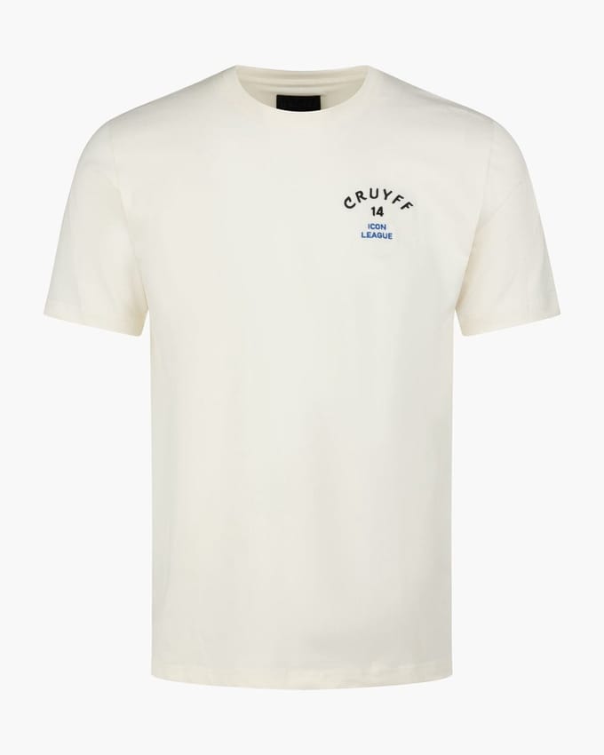 Cruyff M League Tee Cannoli Cream