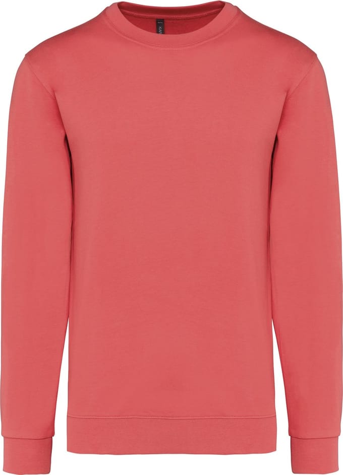 Kariban Sweater ronde hals K474 - True Coral - 3XL
