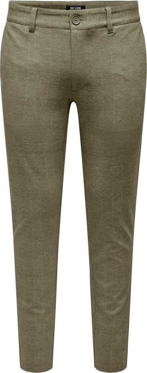 ONLY&SONS - ONSMARK SLIM CHECK PANTS 9887 NOOS - Heren - Broeken