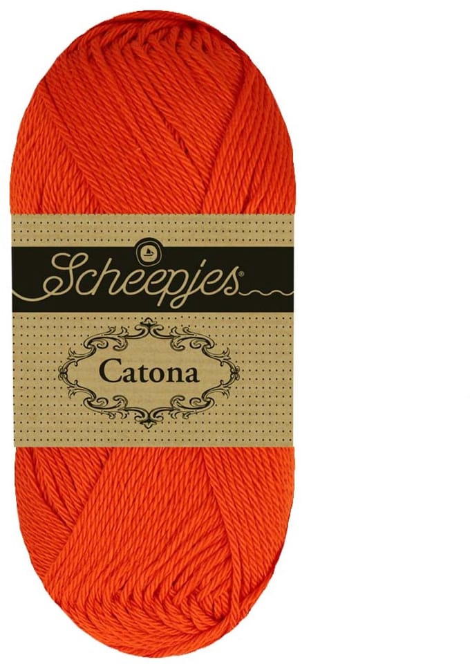 Scheepjes Catona 50 gram - 79 blood orange - Katoen Garen