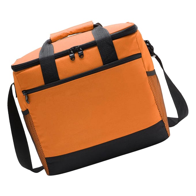 Sac à déjeuner 16L Isotherme Sac à Bento Imperméable Sac Glacière à Déjeuner avec Conception de Poche en Maille pour black