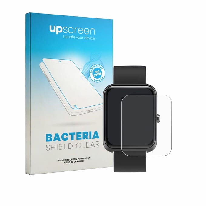 upscreen - Screenprotector voor Lebexy XY-220402 1.3" - Folie Beschermfolie transparant antibacterieel