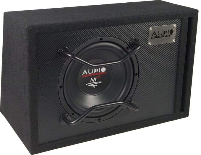 Audio System M10BR-EVO bassreflex kist 10 inch 300 watts RMS Carbon Design Auto subwoofer