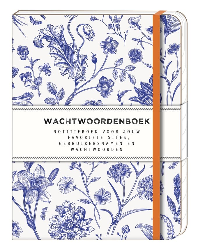 Wachtwoordenboek interstat 120x160mm dutch blue
