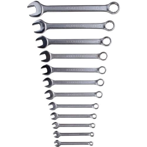 Een set combinatiesleutels MAMMOOTH MMT A169 136