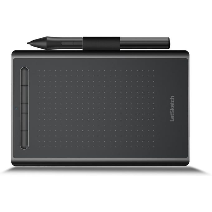 WP9622N Grafische Tablet Tekentablet 8192 Niveaus Drukgevoeligheid 5080LPI Resolutie 230PPS USB connection zwart