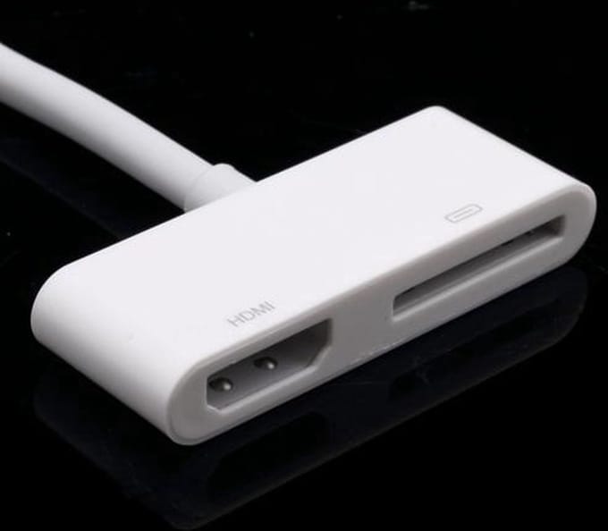 New Age Devi- Adapter geschikt voor iPad - Digitale 30 Pin naar HDMI Adapter