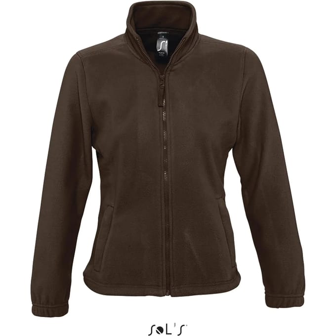 SOL'S Women´s Fleece Jacket North L745 - Dark Chocolate - M
