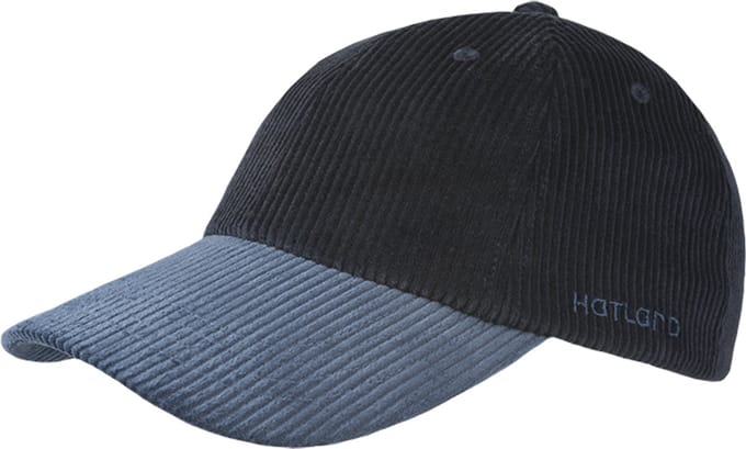 Hatland Daily Corderoy Baseball Cap - Heren Petten - Navy