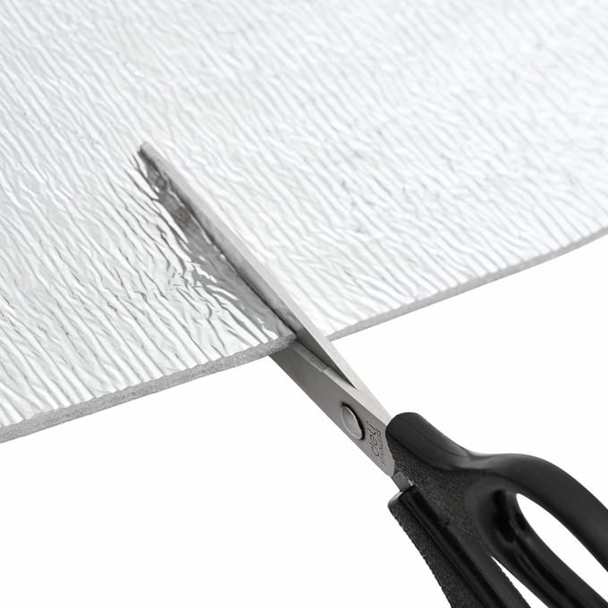vidaXL Radiatorfolie Zilver 5 x 0,5 m Polyetheen