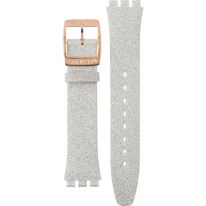 Swatch Irony - Medium - YL AYLG145 YLG145 Grey Sparkle Horlogeband