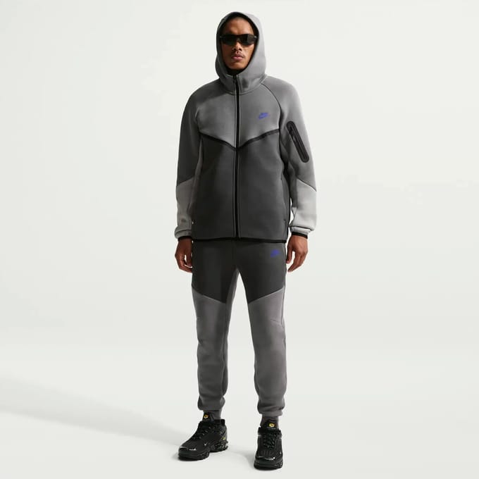 Nike Tech Fleece Broeken Heren - Grijs - Maat XL