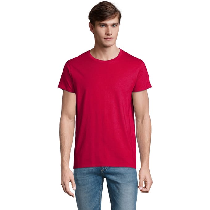 SOLS Heren Kruisvaarder T-Shirt (Fuchsia)
