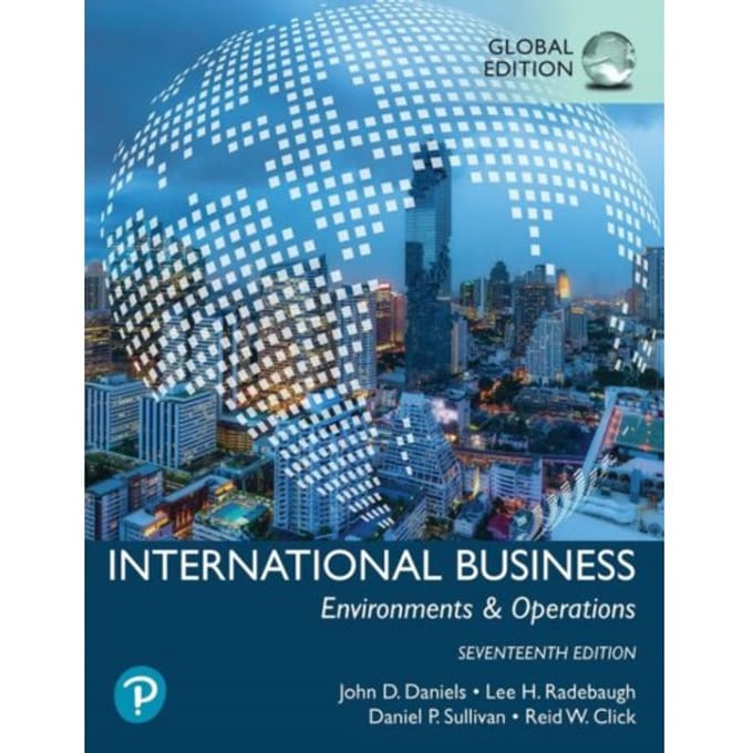 International Business, Global Edition - John Daniels