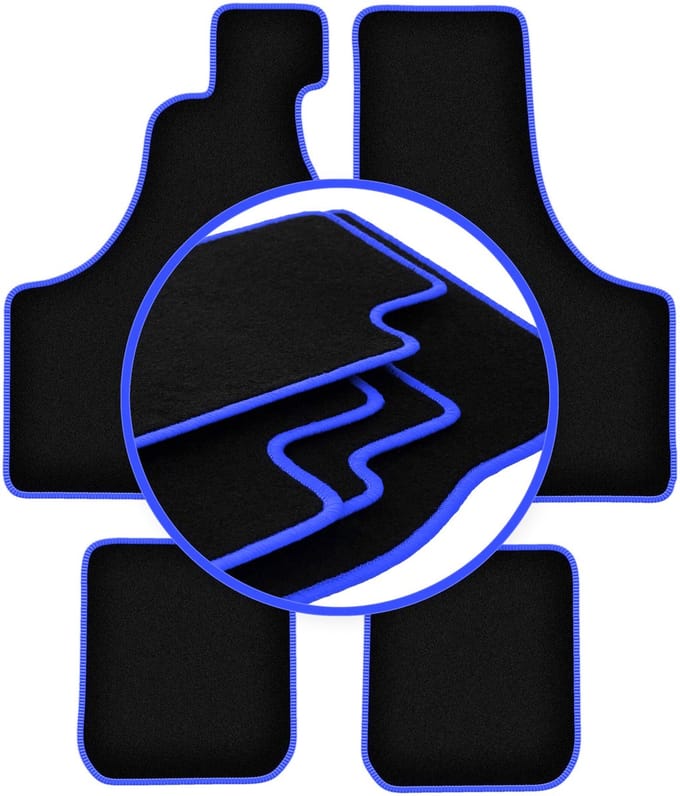 CARLUX-BLUE automatten voor: Fiat 126P n.v.t. (1973-2001)
