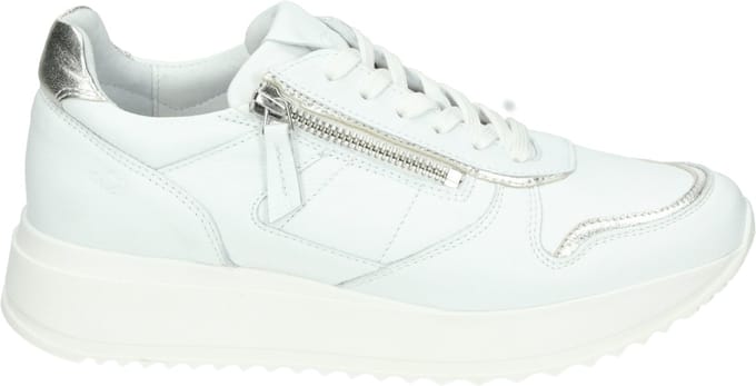 AQA Shoes - A8731 - Lage sneakersDames sneakers - Kleur: Wit/beige - Maat: 41