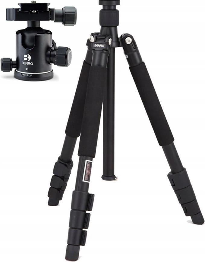 Benro Travel Angel A2685F B1 Aluminium standaard met Balhoofd