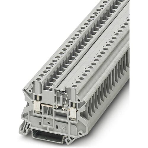 Phoenix Contact 3046237 Componentenserieklem 6.2 mm Schroeven Grijs 50 stuk(s)