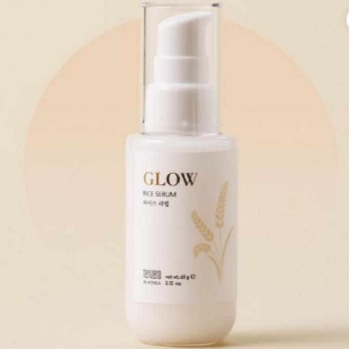TENZERO Glow Rice Brightening Serum, 1 stuk, 60ml white